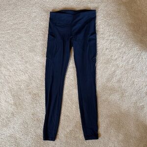 lululemon athletica fast and free Navy Leggings 28”